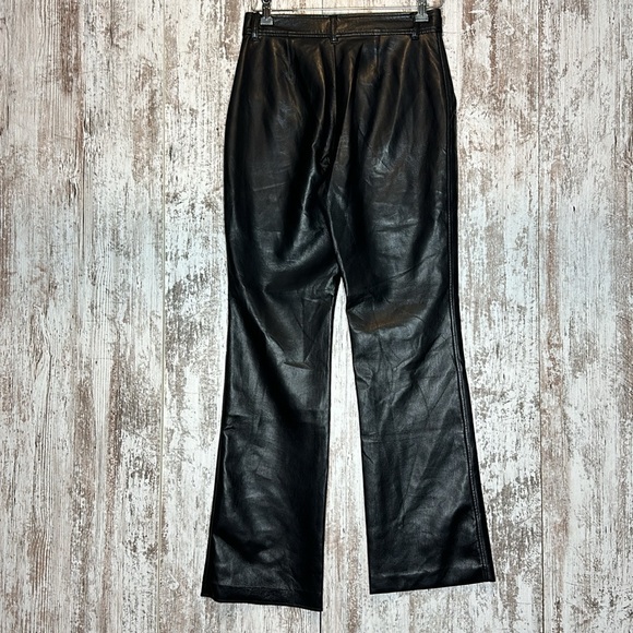 Babaton Cropped Leather Pants size 6 - Picture 11 of 12
